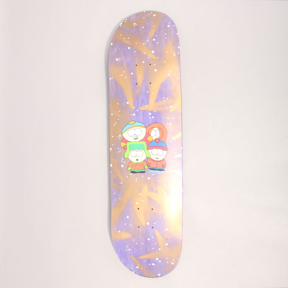 MJViile Håndmalet Skateboard Deck - Southpark