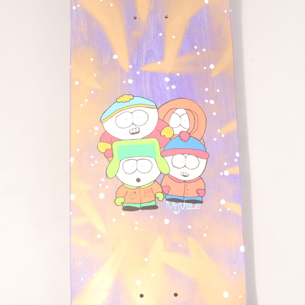 MJViile Håndmalet Skateboard Deck - Southpark