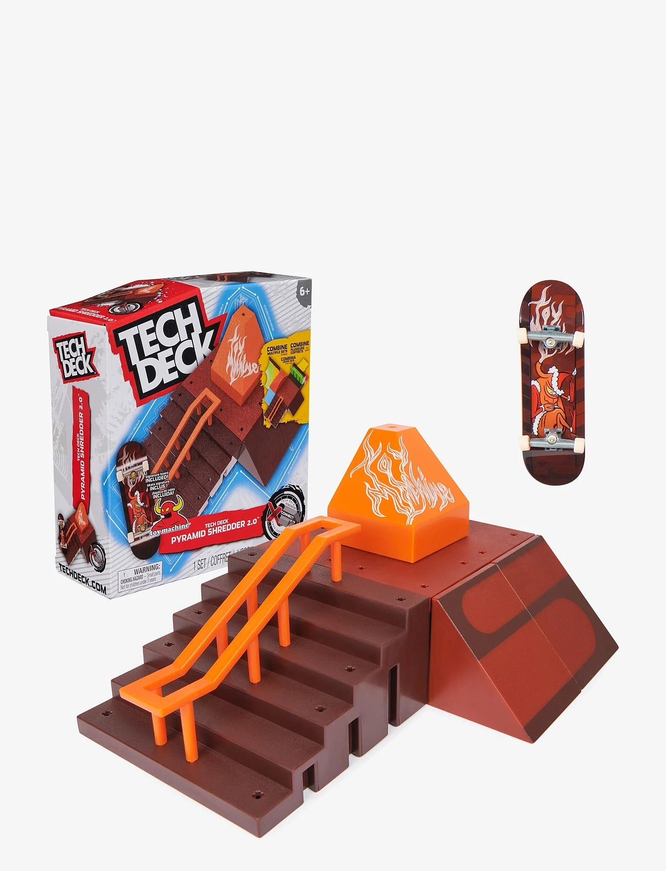 Tech Deck X-Connect Pyramid Shredder Skate Park Fingerboard Set