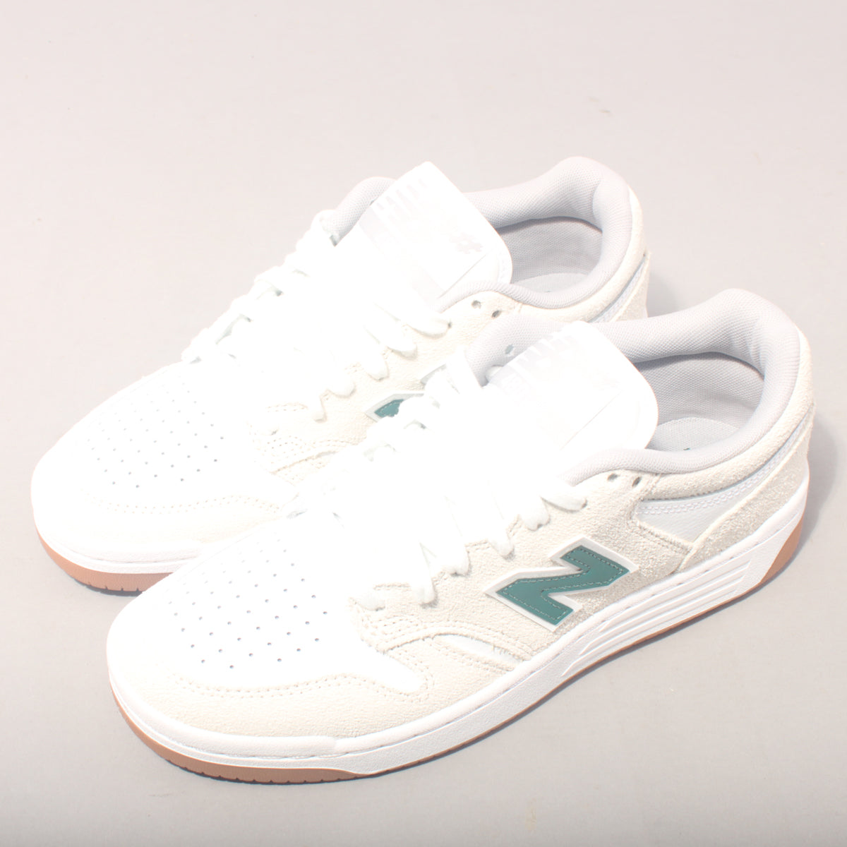 New Balance Numeric NM480 Pro - White / White / Green