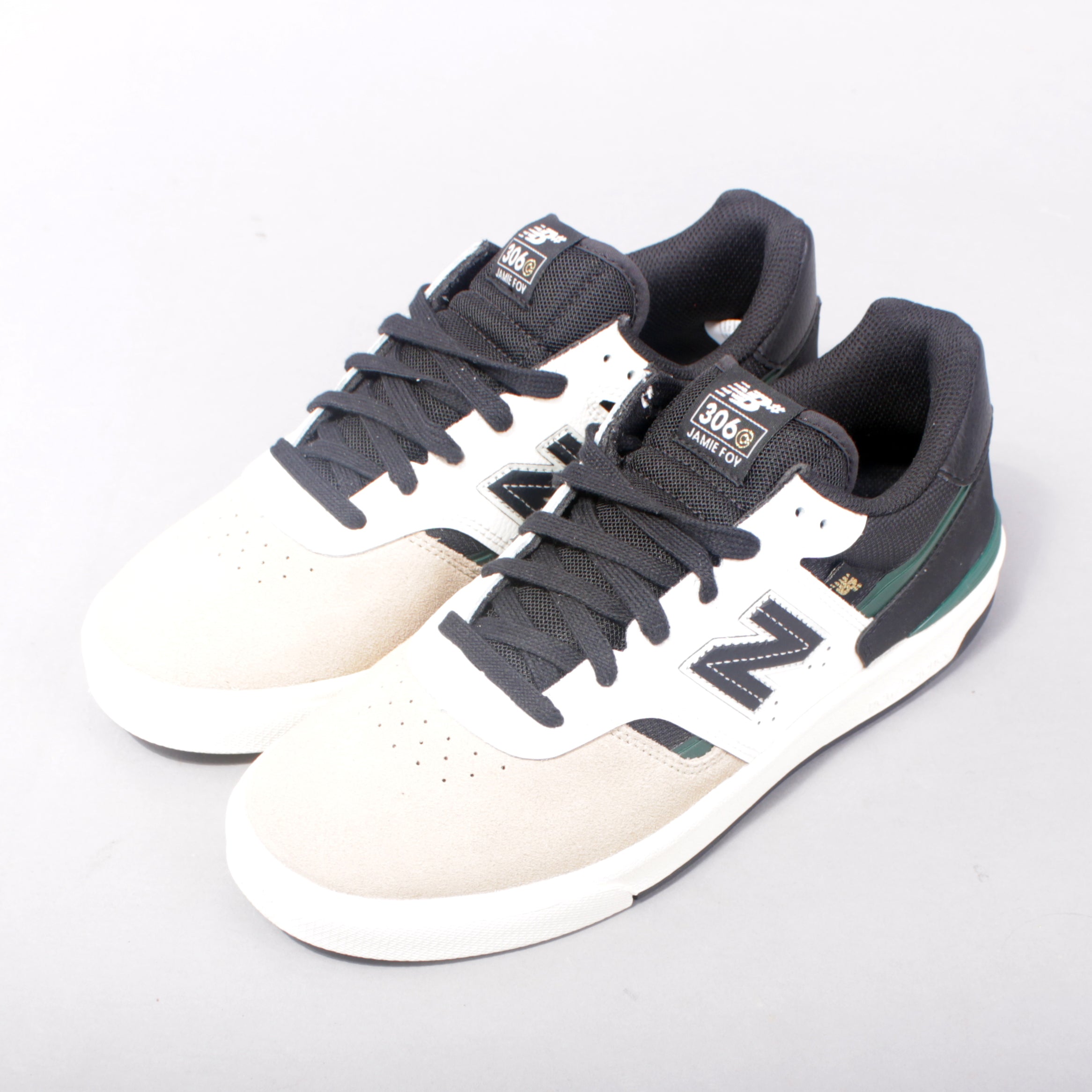 New Balance Numeric Jamie Foy NM306 Cup - White/ Black/ Sand