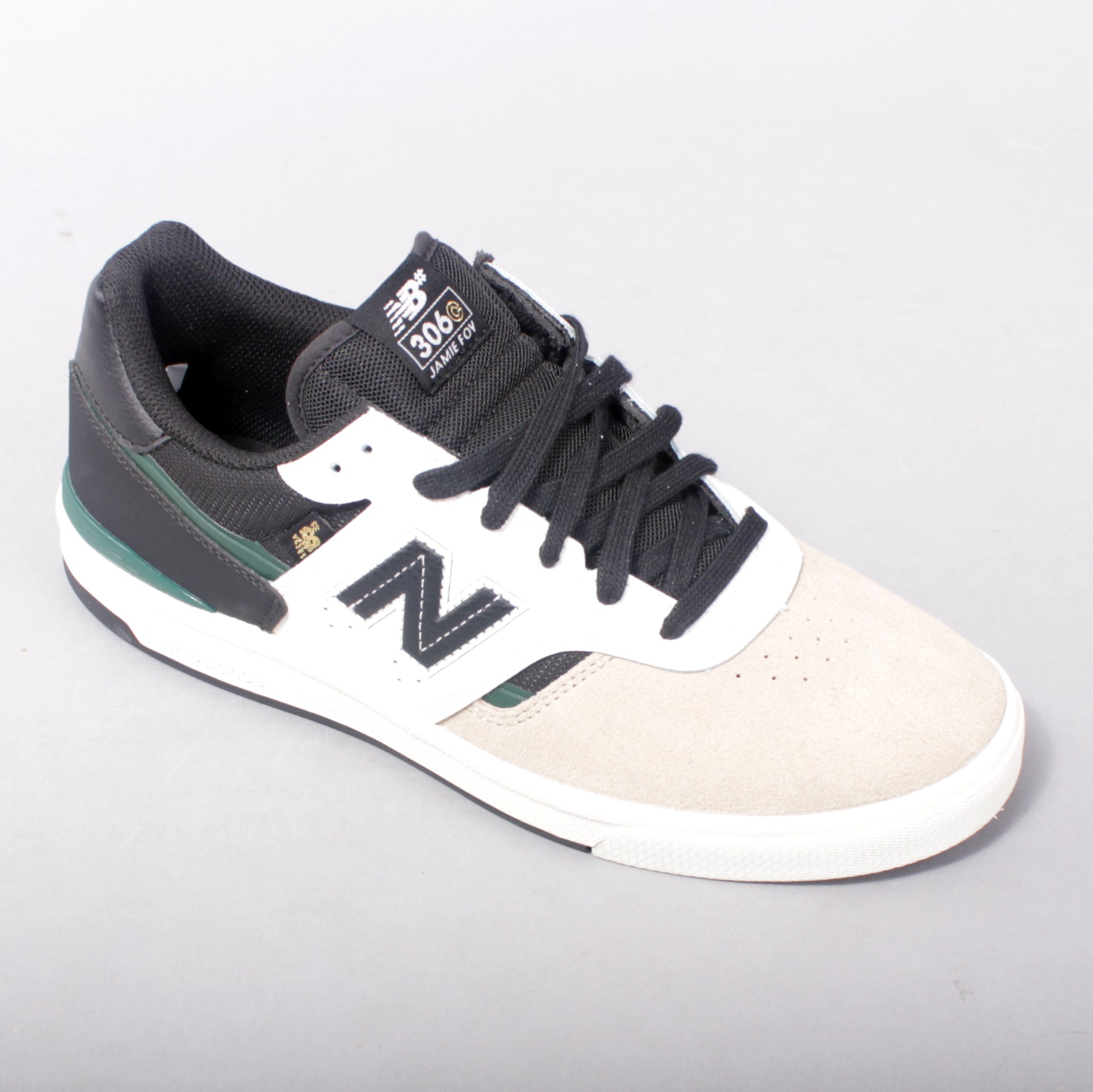 New Balance Numeric Jamie Foy NM306 Cup - White/ Black/ Sand
