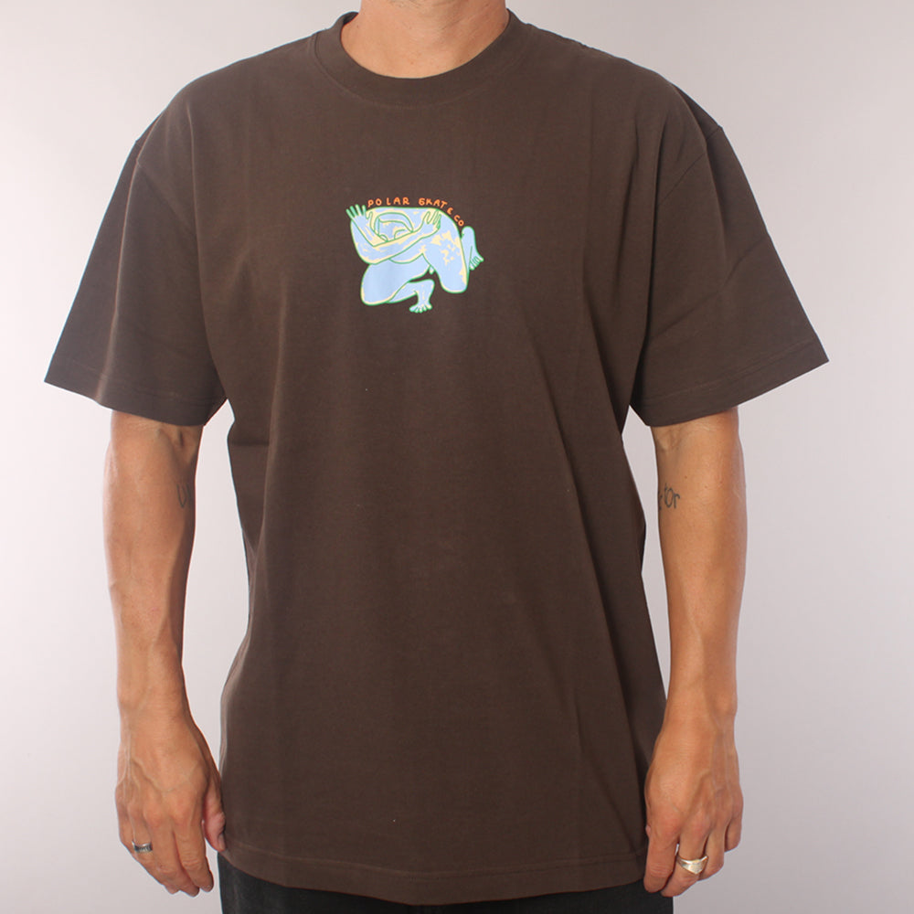 Polar Skate Co Shy Bow T-shirt - Brown