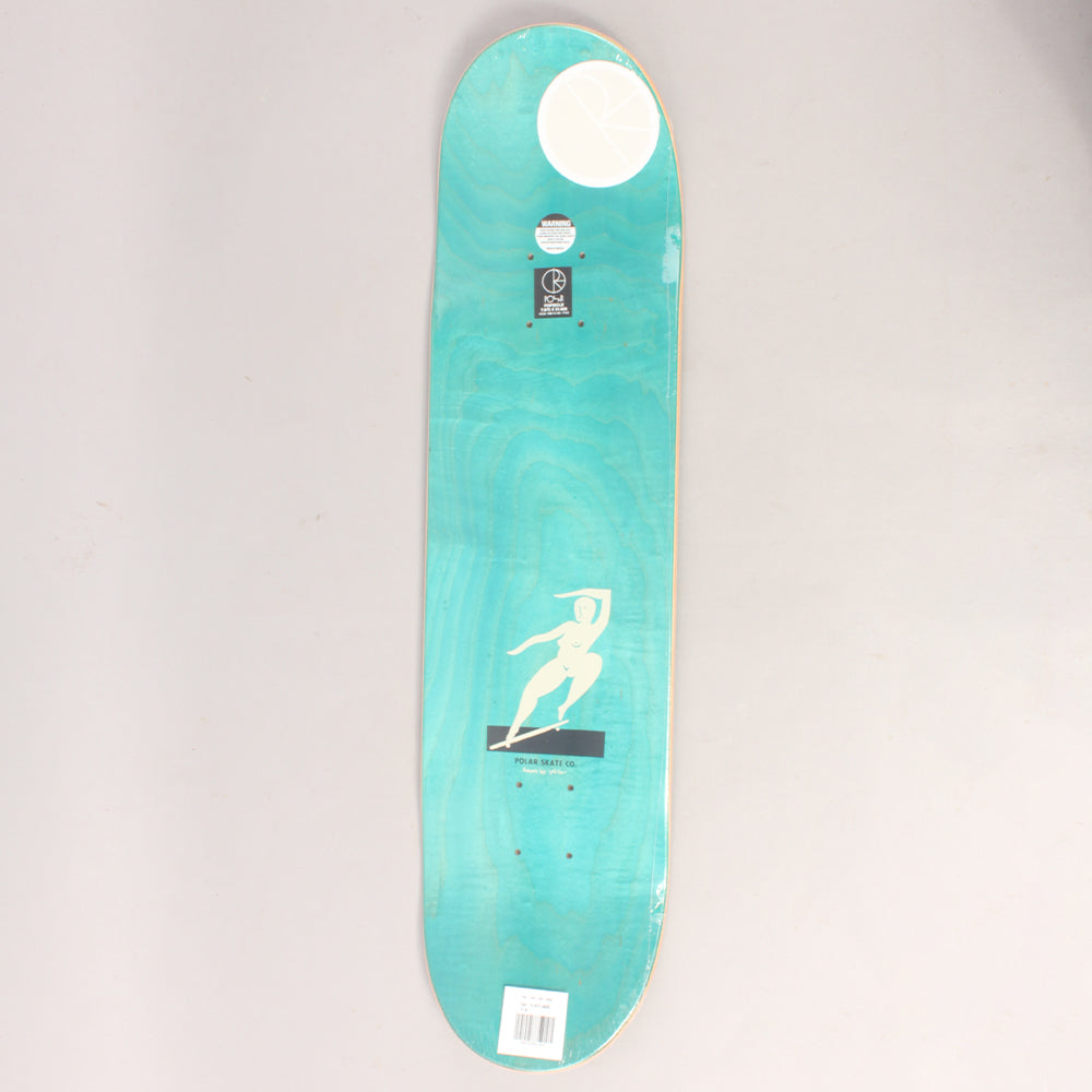 Polar Skate Co Team Bs Smith Green Skateboard Deck