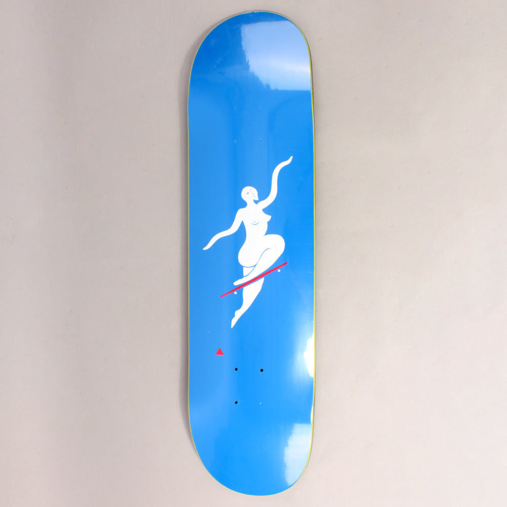 Polar Skate Co Team No Comply Blue Skateboard Deck