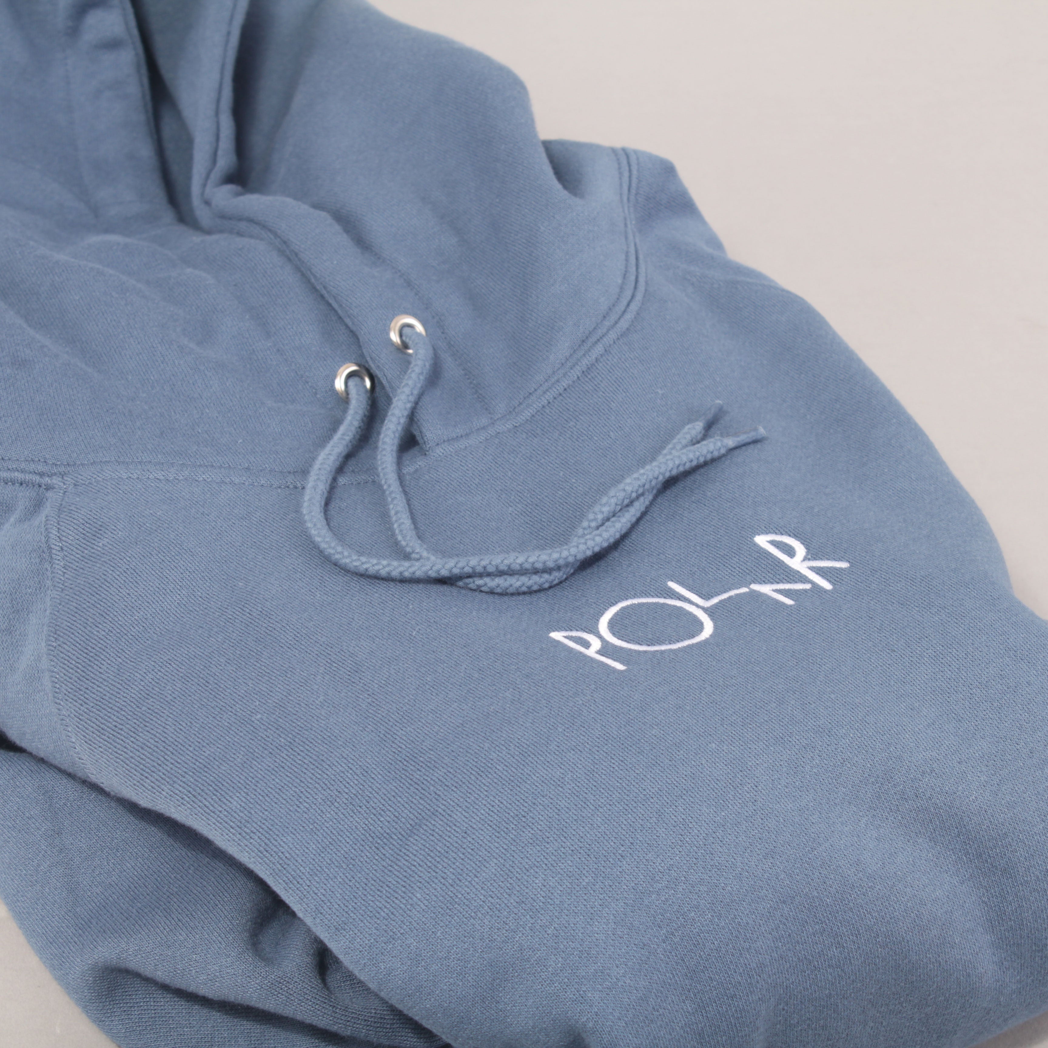 Polar Skate Co Default Hoodie - Grey Blue