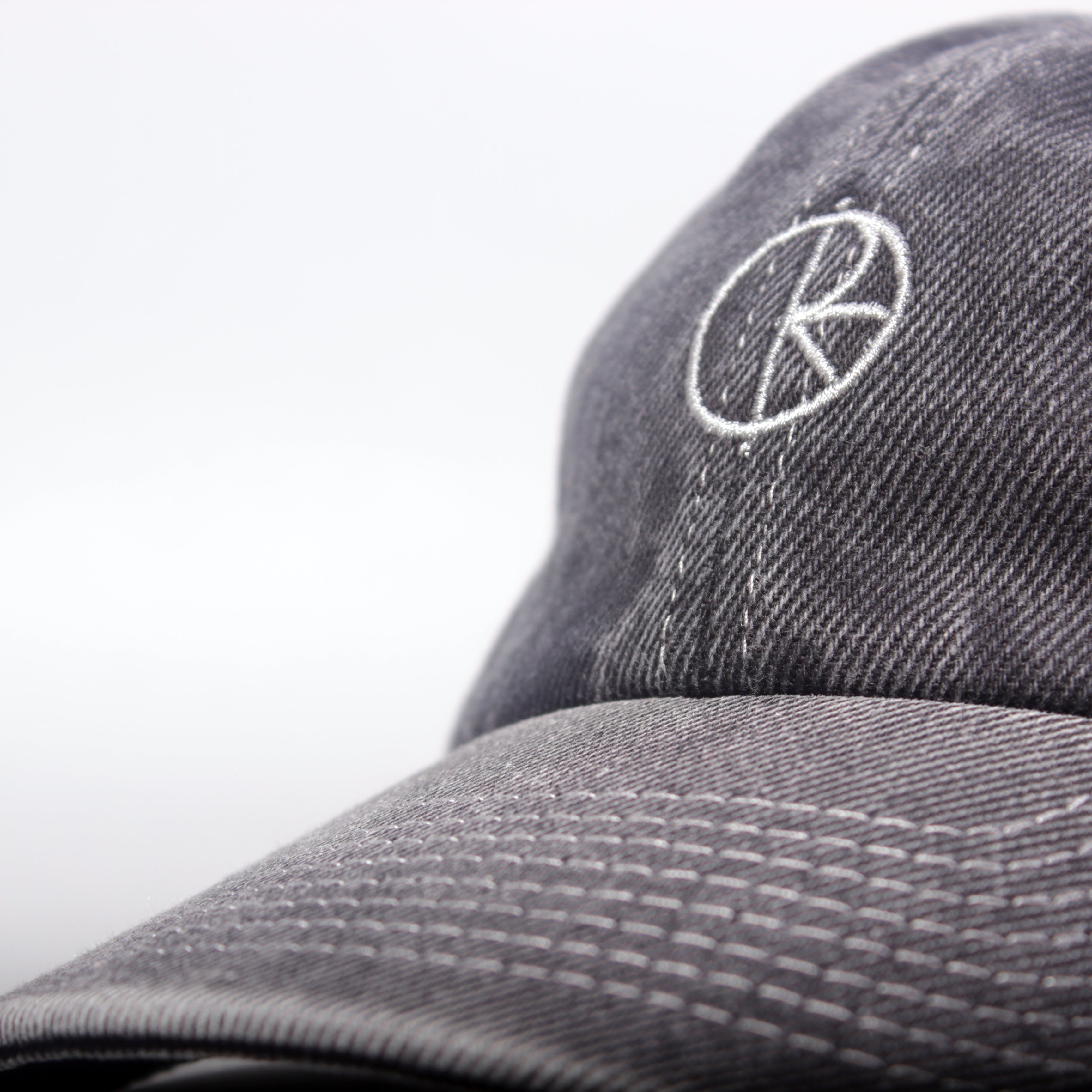 Polar Skate Co Sai Cap - Silver Black Denim