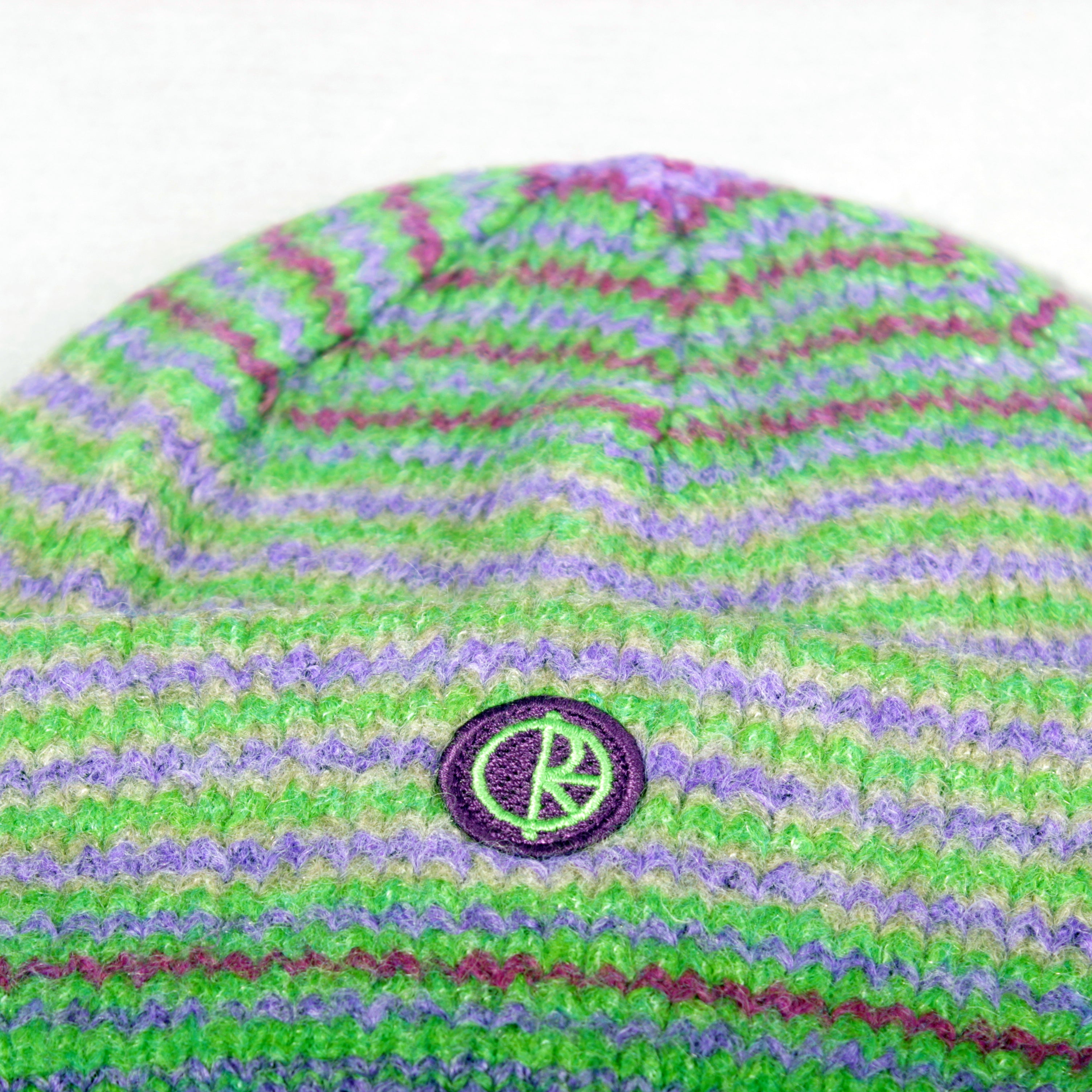 Polar Skate Co George Beanie - Purple / Green