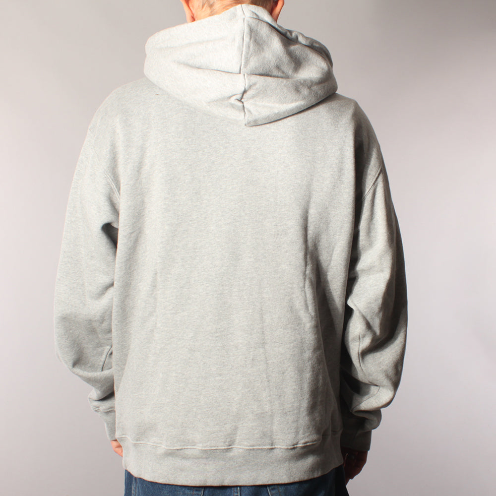 Polar Skate Co Cut Outs Dave Hoodie - Heather Greay