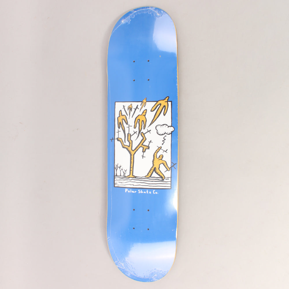 Polar Skate Co Team Heaven Blue Skateboard Deck