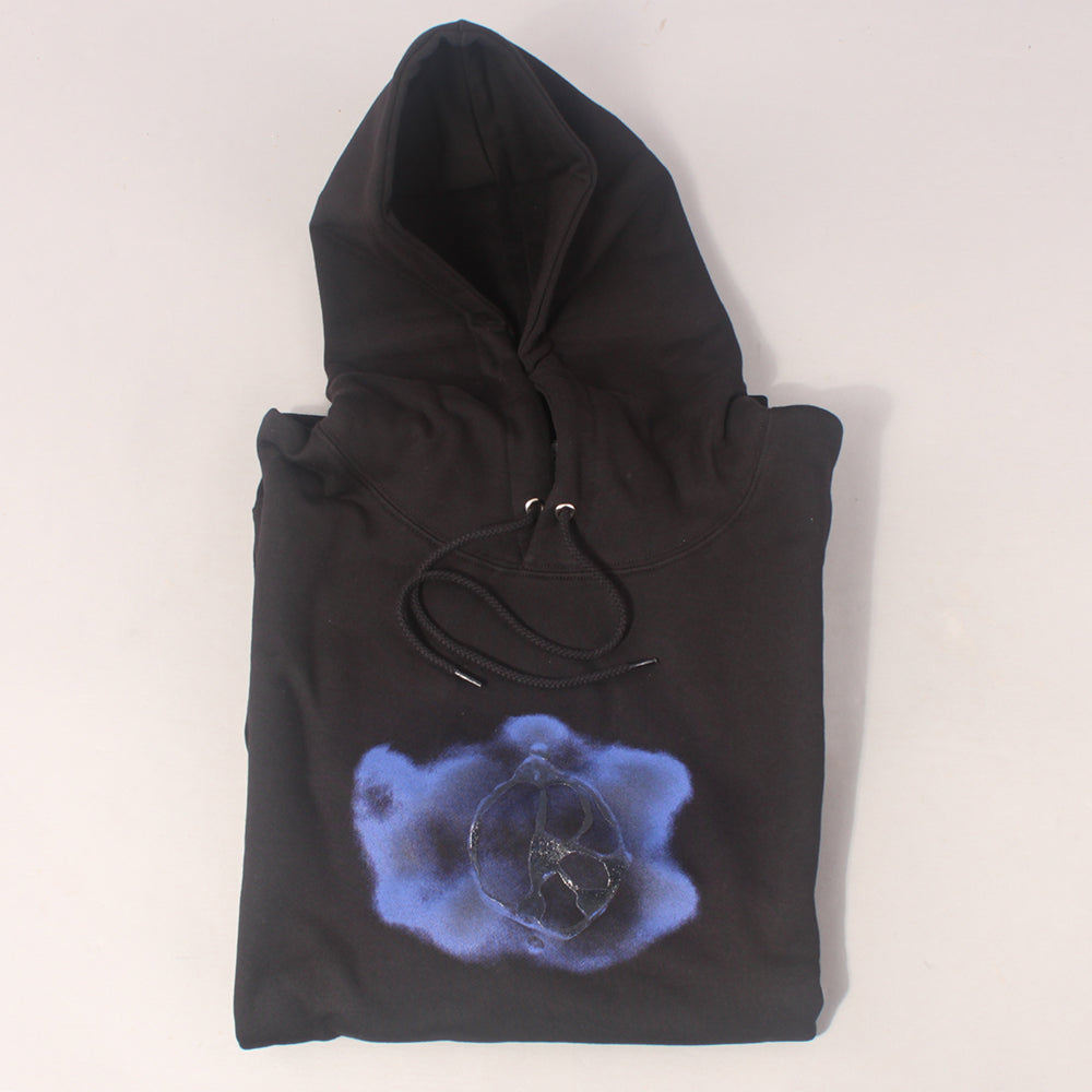 Polar Skate Co Metal Logo Dave Hoodie - Black