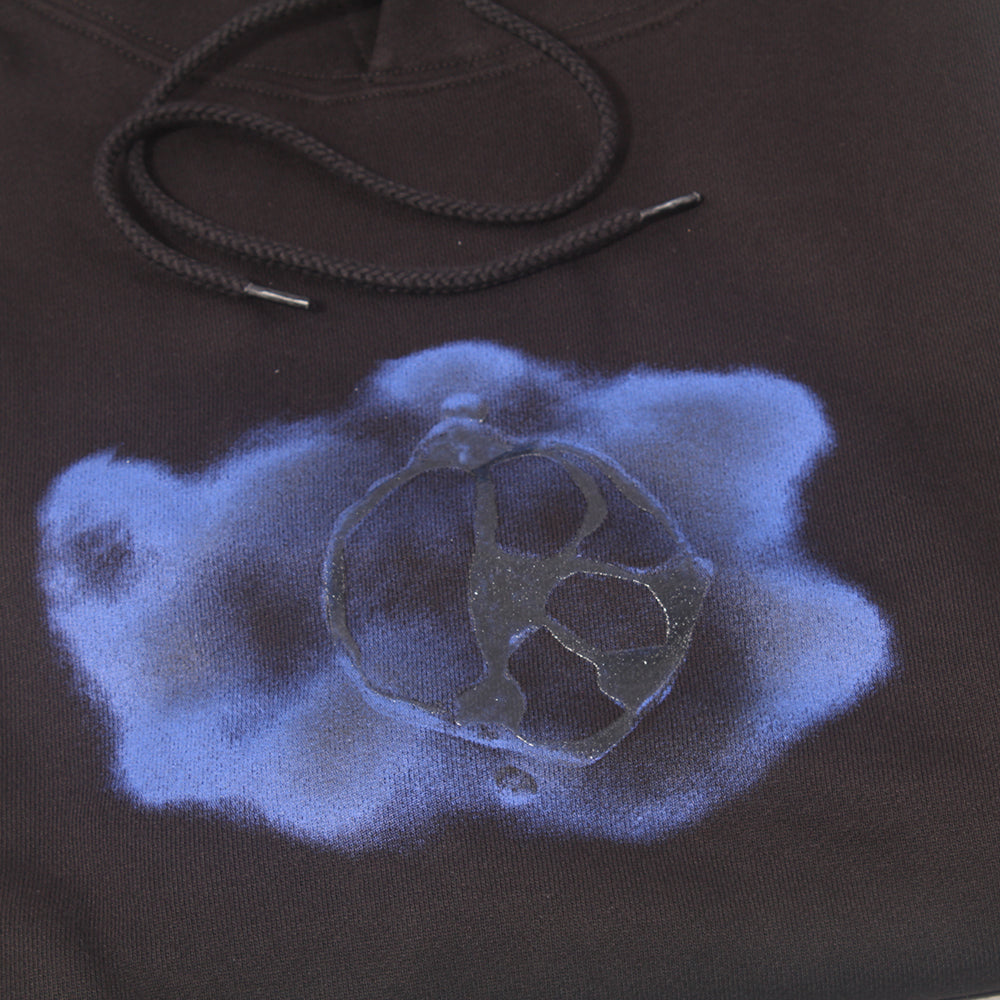 Polar Skate Co Metal Logo Dave Hoodie - Black