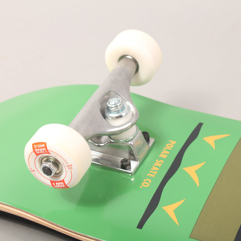Polar Ss Bs Smith Green Complete Skateboard