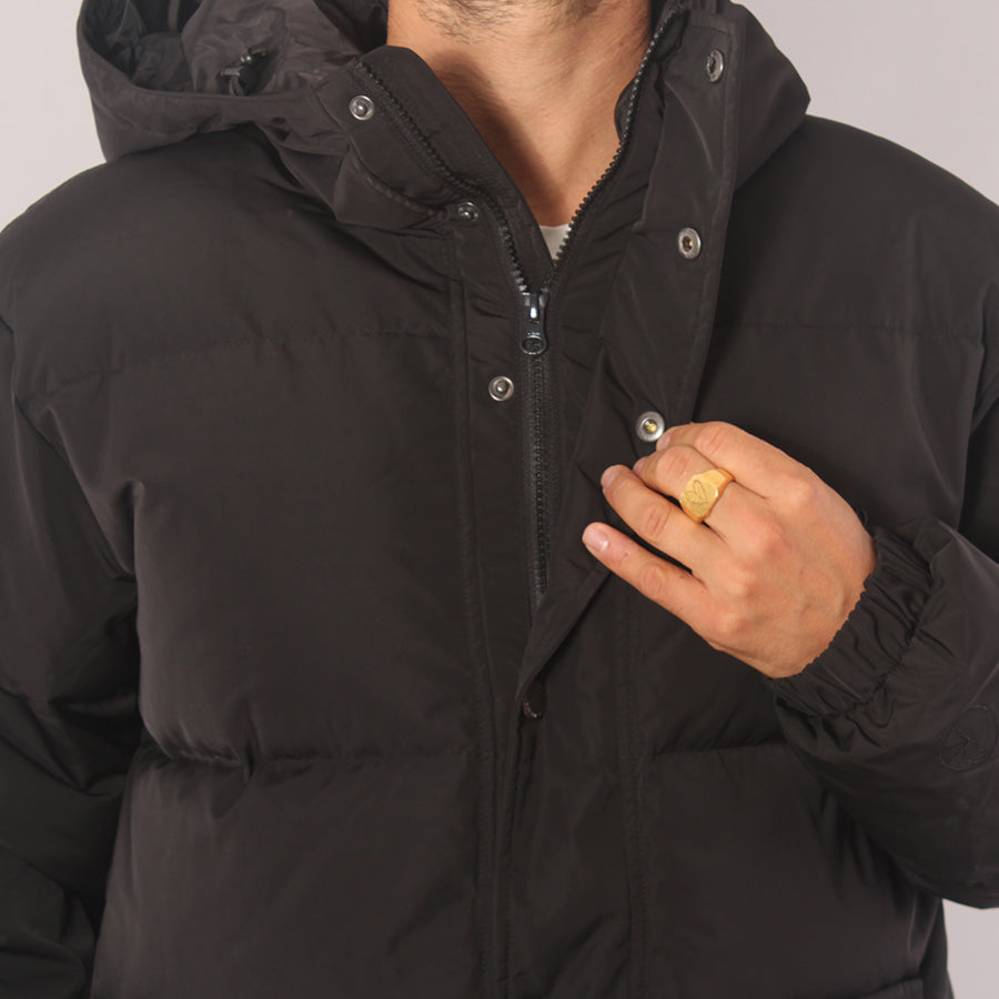 Polar Skate Co Hood Puffer Jacket - Black