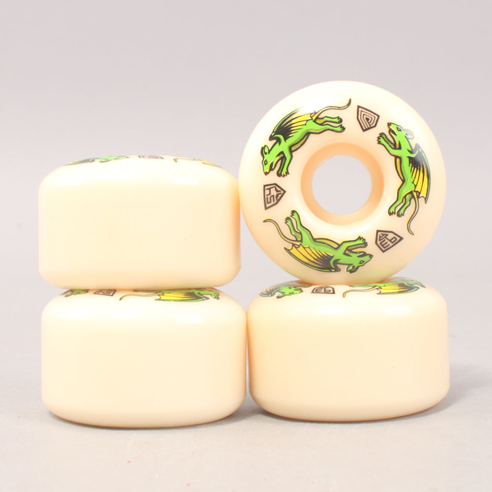 Powell Perelta Nano Rat Dragon Formula White Wheels 93A