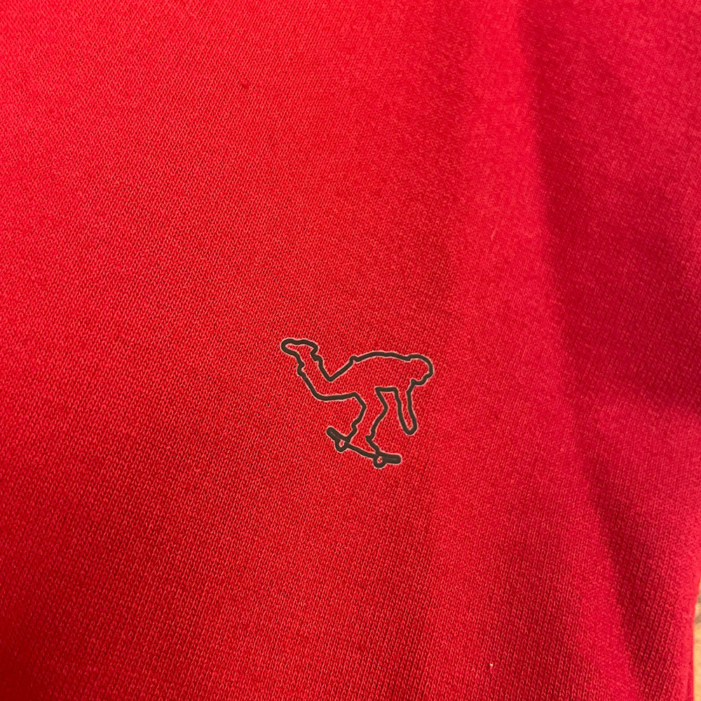 The Boss Push Hood - Red