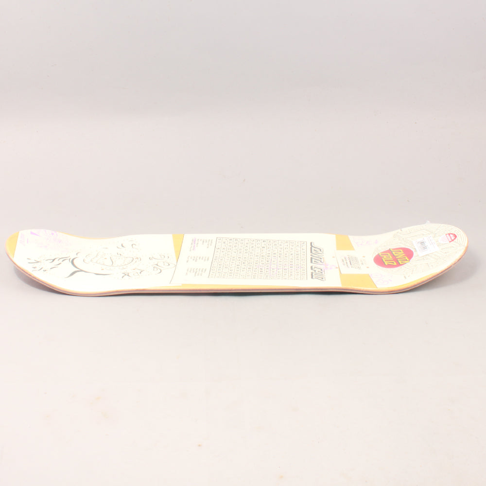 Santa Cruz Delfino Pro Scribble FeelBase Skateboard Deck