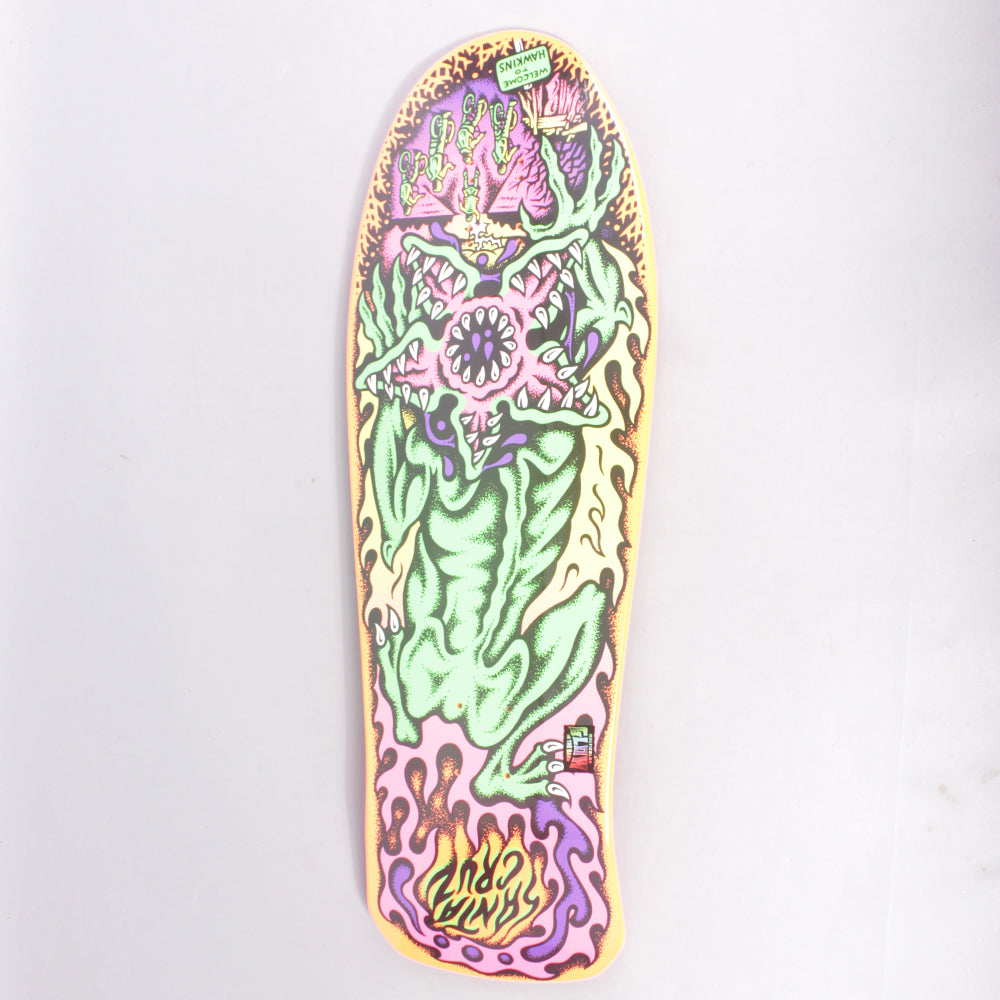 Santa Cruz x Stranger Things Salba Demogorgon Skateboard Deck
