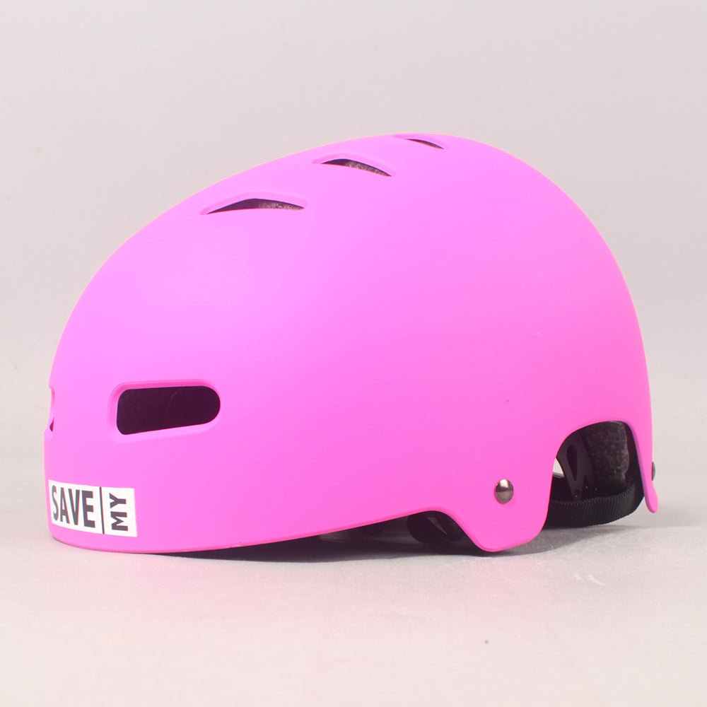 Save My Brain Helmet - Cerise