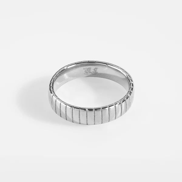 Northern Legacy Siempre Cut Band - Sølvtonet ring