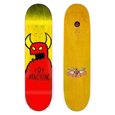 Toy Machine Sketchy Monster Skateboard Deck - 8,00"