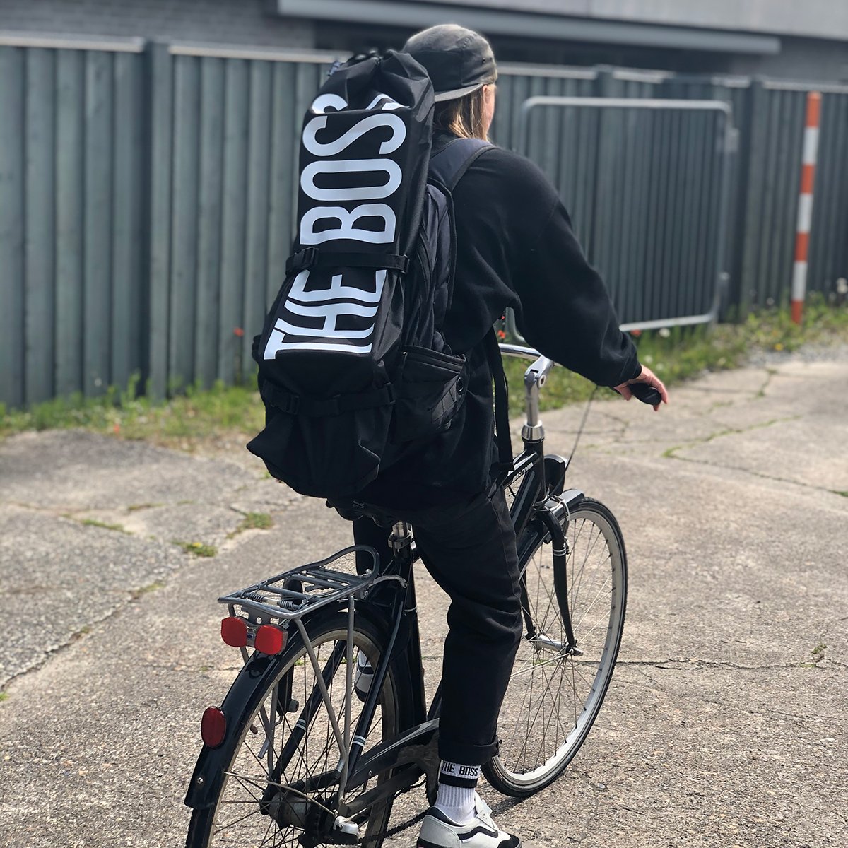 The Boss Logo Skatebag 2.0 - Black