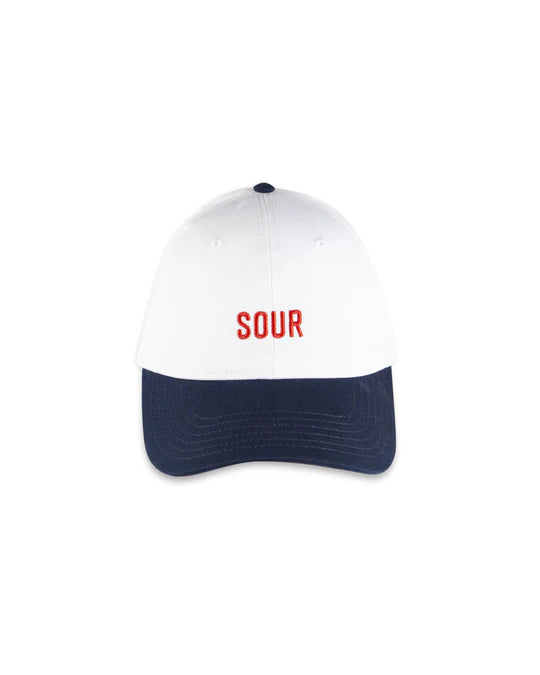 Sour Soloution Army Logo Cap - White / Navy