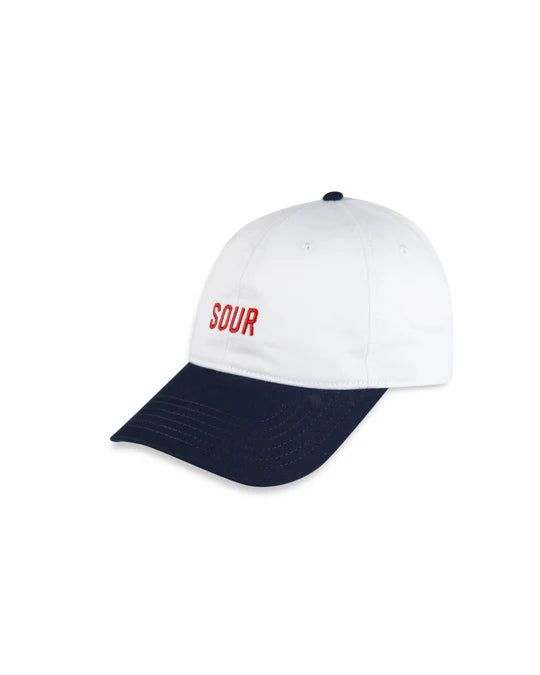 Sour Soloution Army Logo Cap - White / Navy