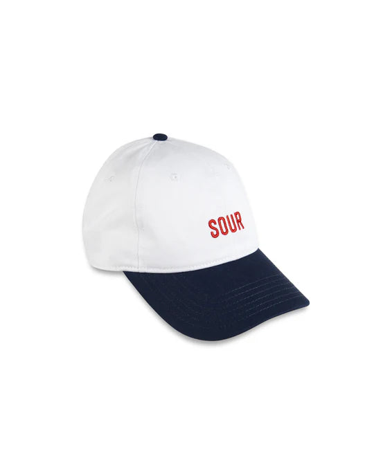 Sour Soloution Army Logo Cap - White / Navy