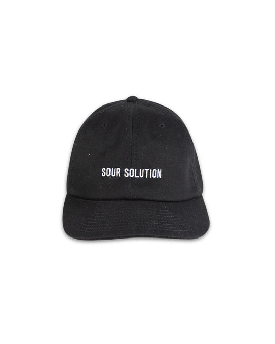 Sour Soloution Logo Snapback Cap - Black