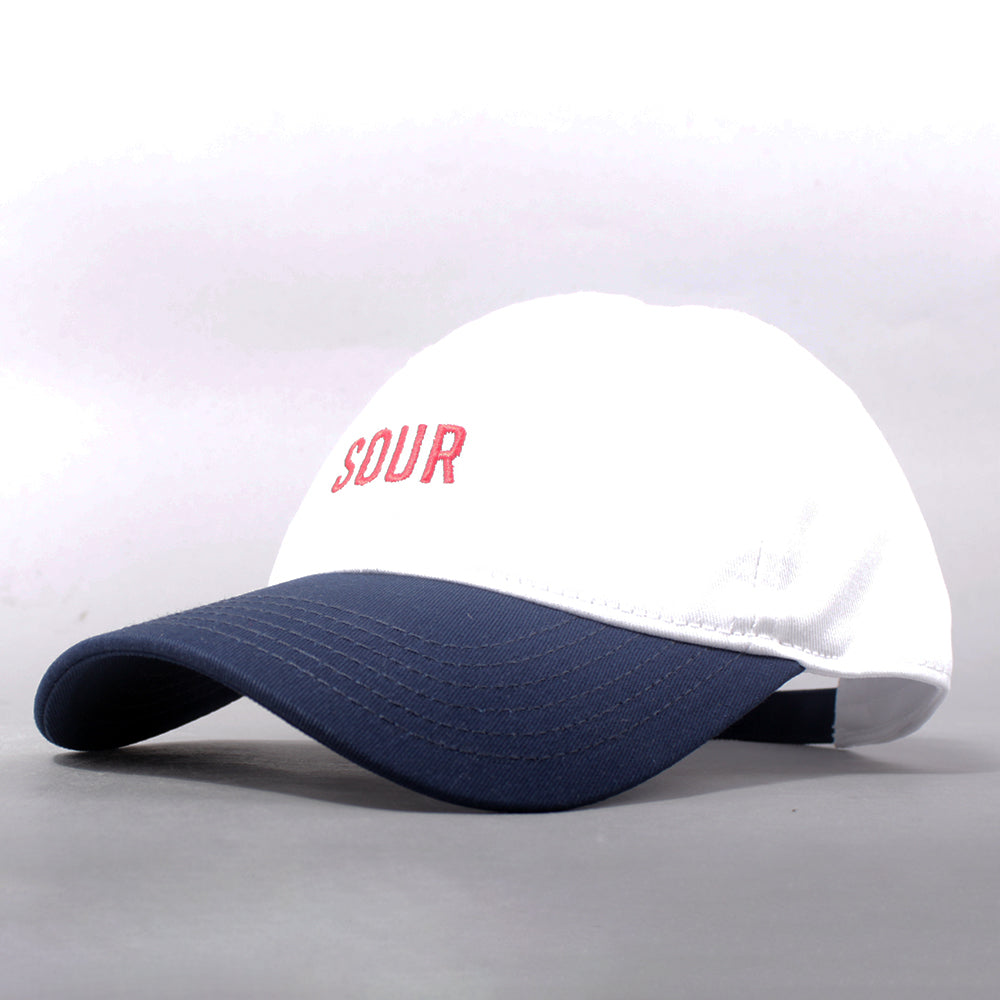 Sour Soloution Army Logo Cap - White / Navy