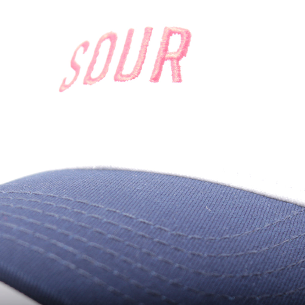 Sour Soloution Army Logo Cap - White / Navy