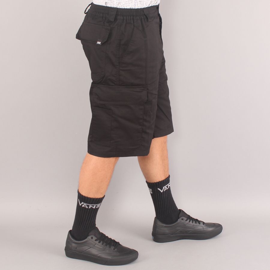 Sour Cargo Shorts - Black