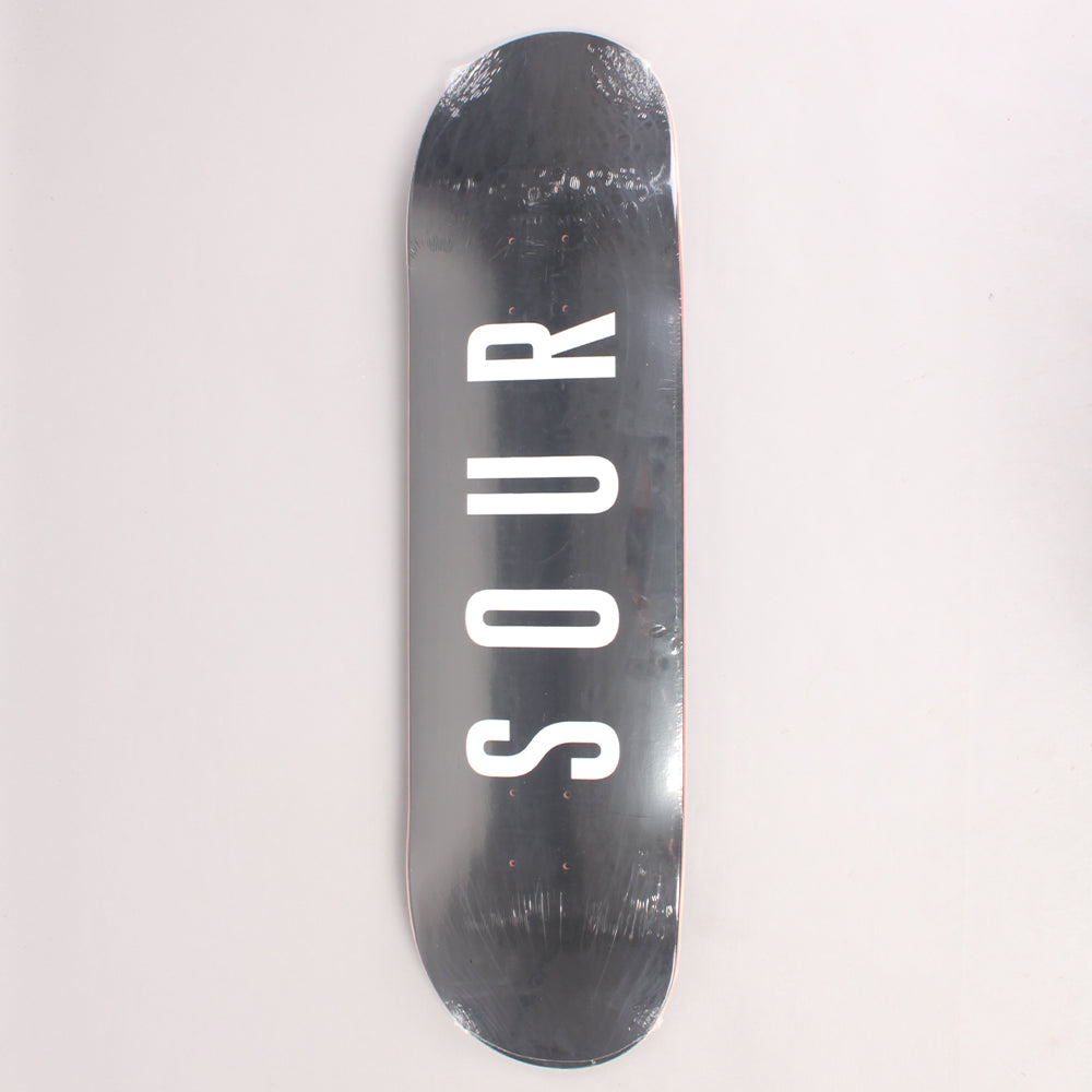 Sour Army Logo Skateboard Deck - Black