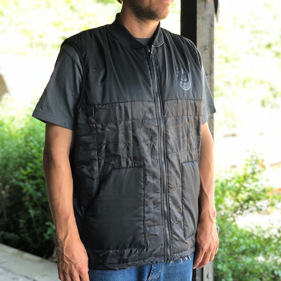 Spitfire Lil Bighead Vest - Black/Camo