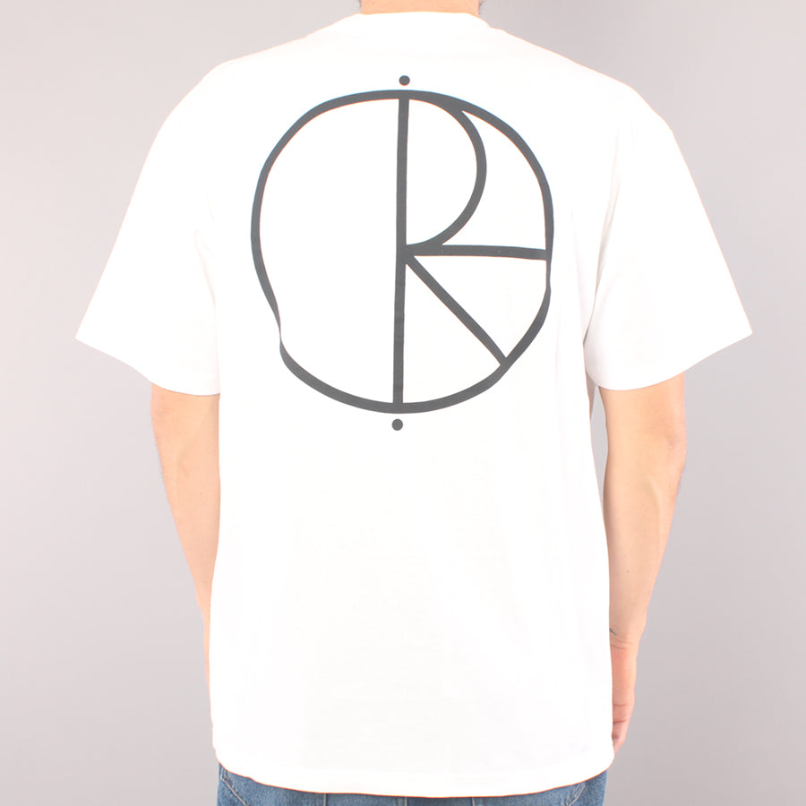 Polar Skate Co Stroke Logo T-shirt - White
