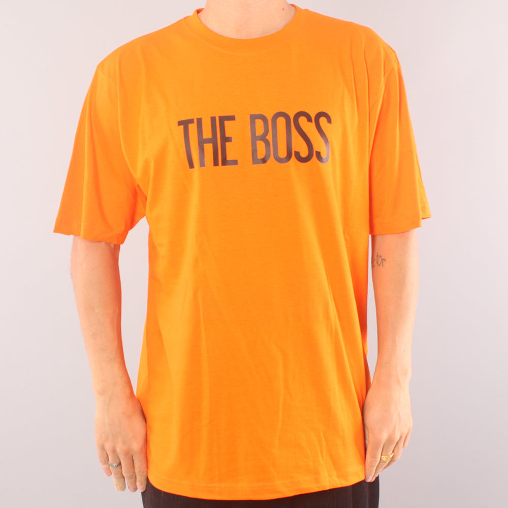 The Boss Logo T-shirt - Orange
