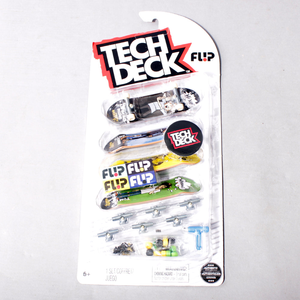 Tech Deck x Flip Fingerboard pack (4 stk)
