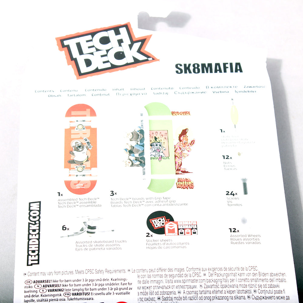 Tech Deck x Sk8Mafia Fingerboard pack (4 stk)