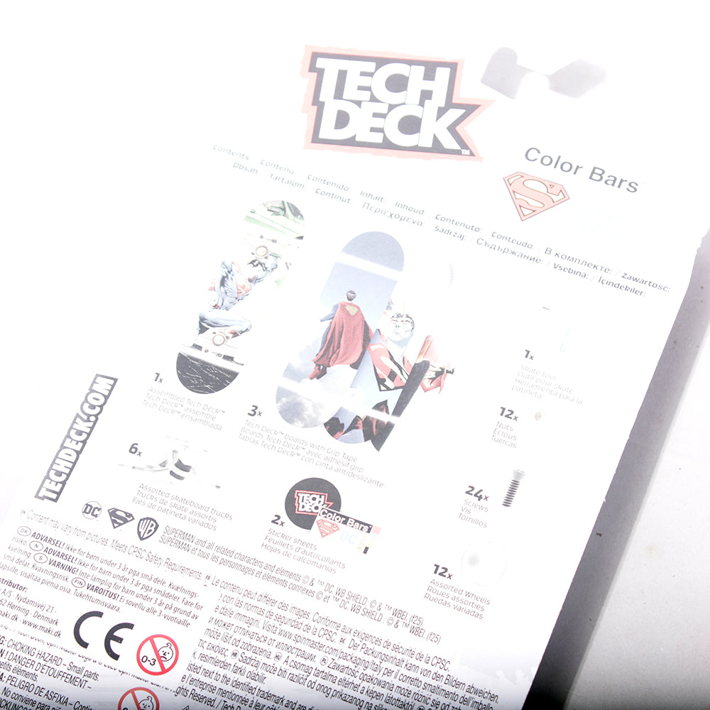 Tech Deck x Superman Fingerboard pack (4 stk)