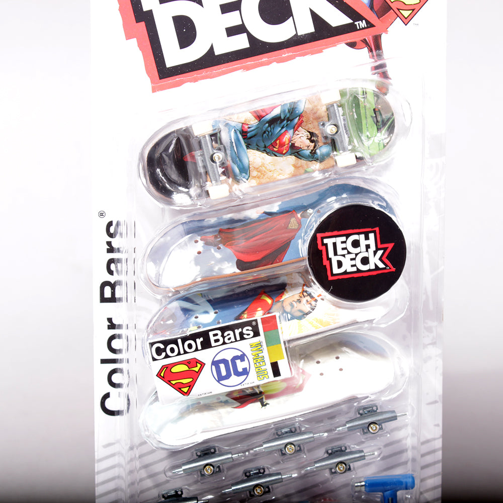 Tech Deck x Superman Fingerboard pack (4 stk)
