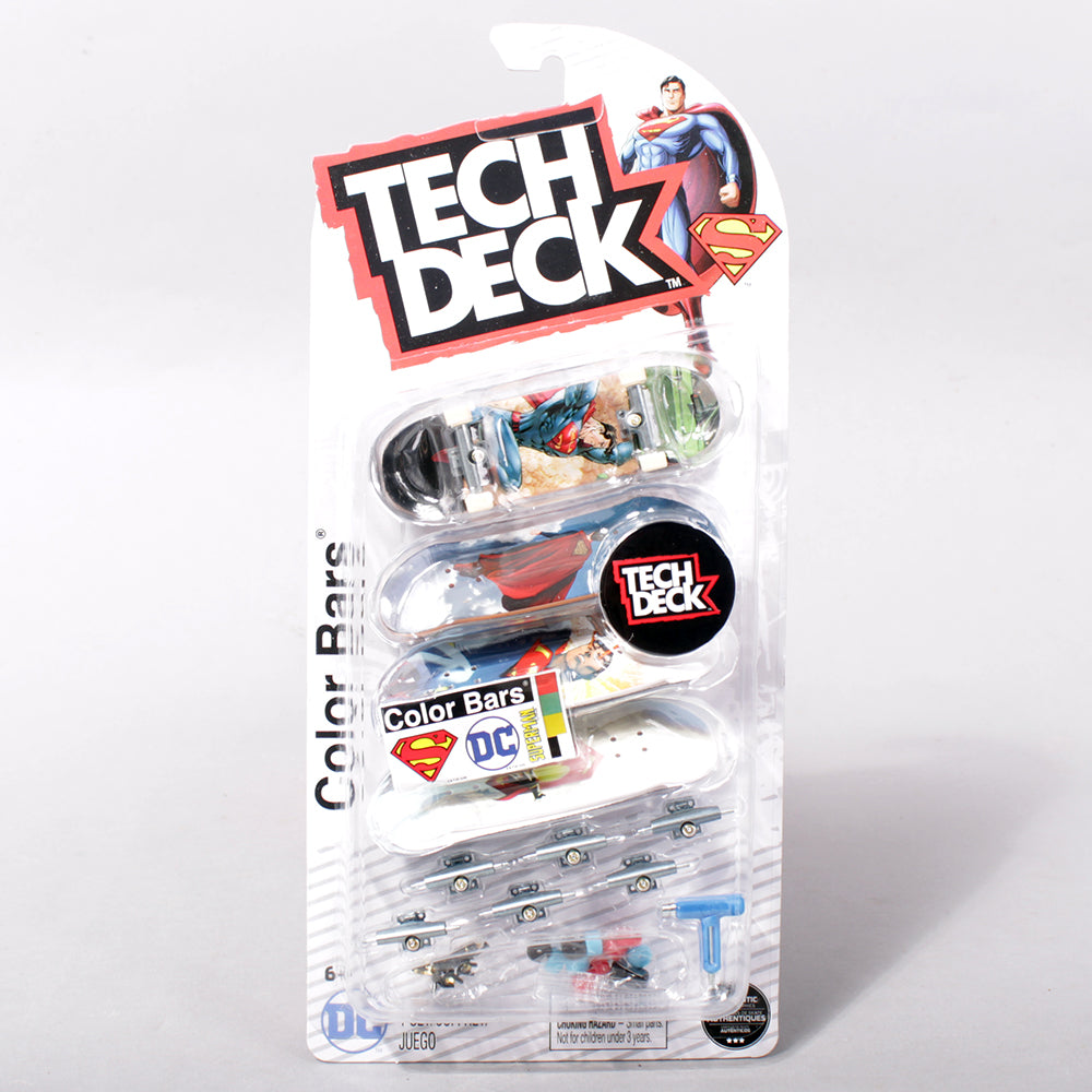 Tech Deck x Superman Fingerboard pack (4 stk)