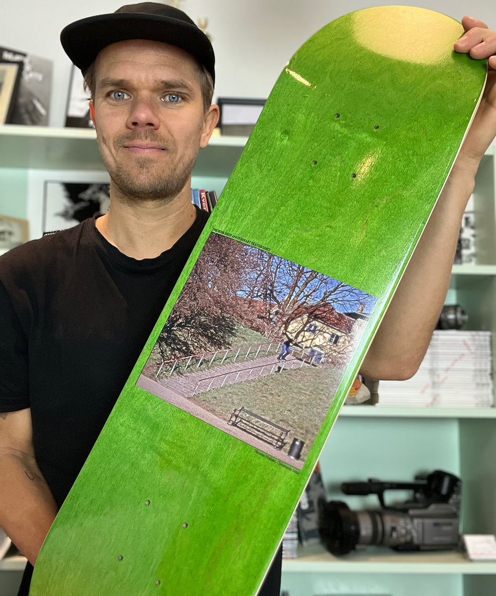 The Boss Thomas Nielsen 40 Stair Anniversary Twin Tail Skateboard Deck