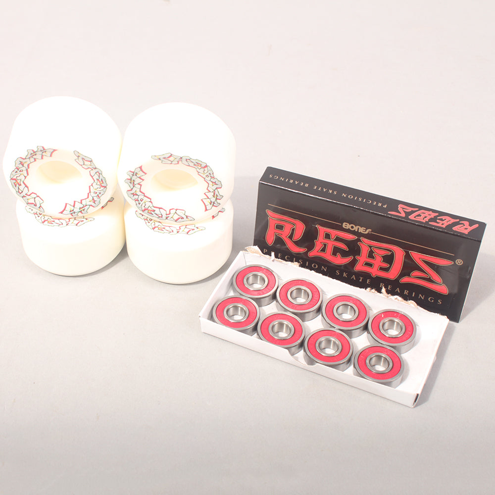The Boss Letters Conical Dreamer Wheels + Reds Bearings Deal