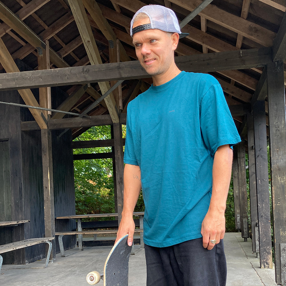 The Boss 16 Years Mini Script T-shirt - Emerald