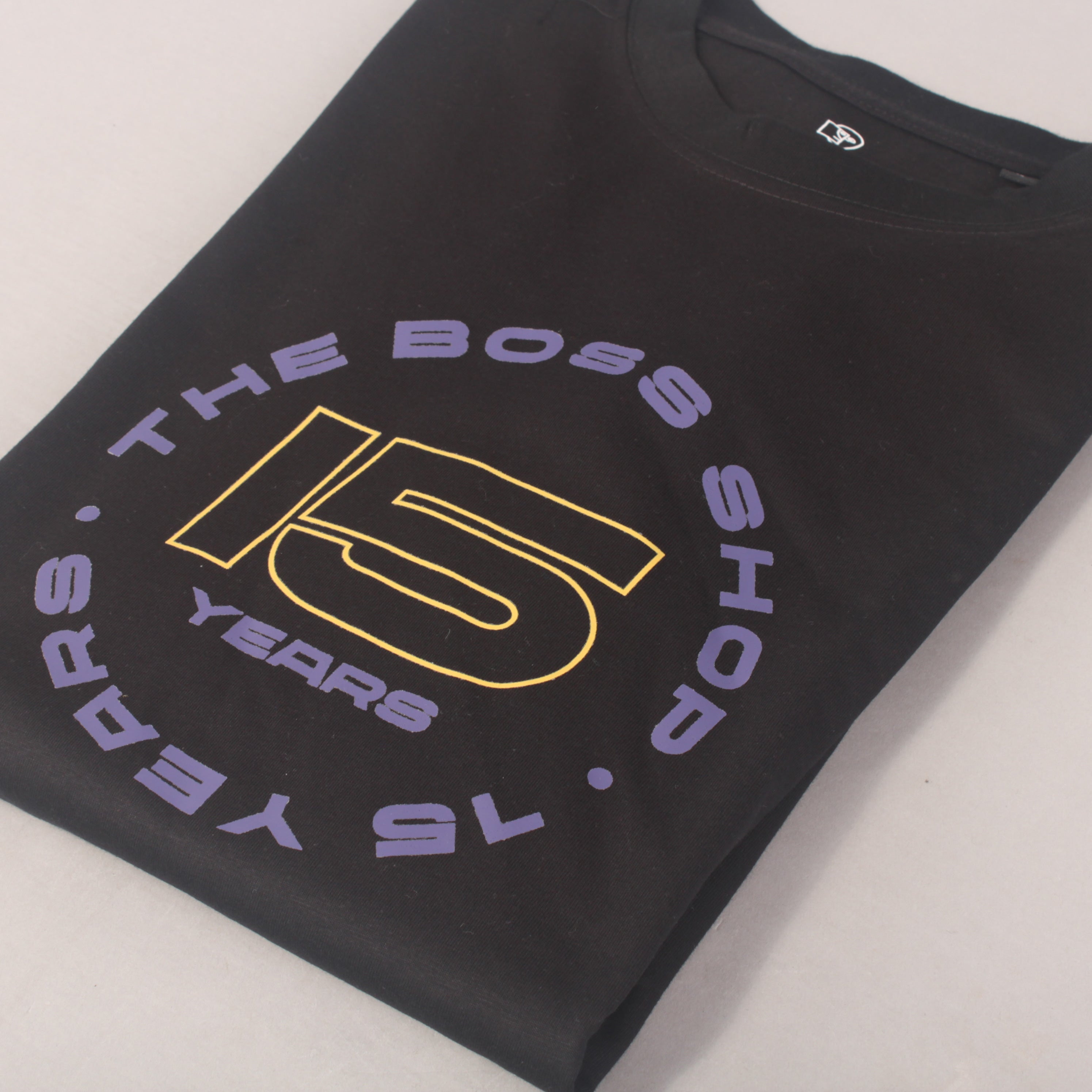 The Boss 15 years Status Logo T-shirt - Black