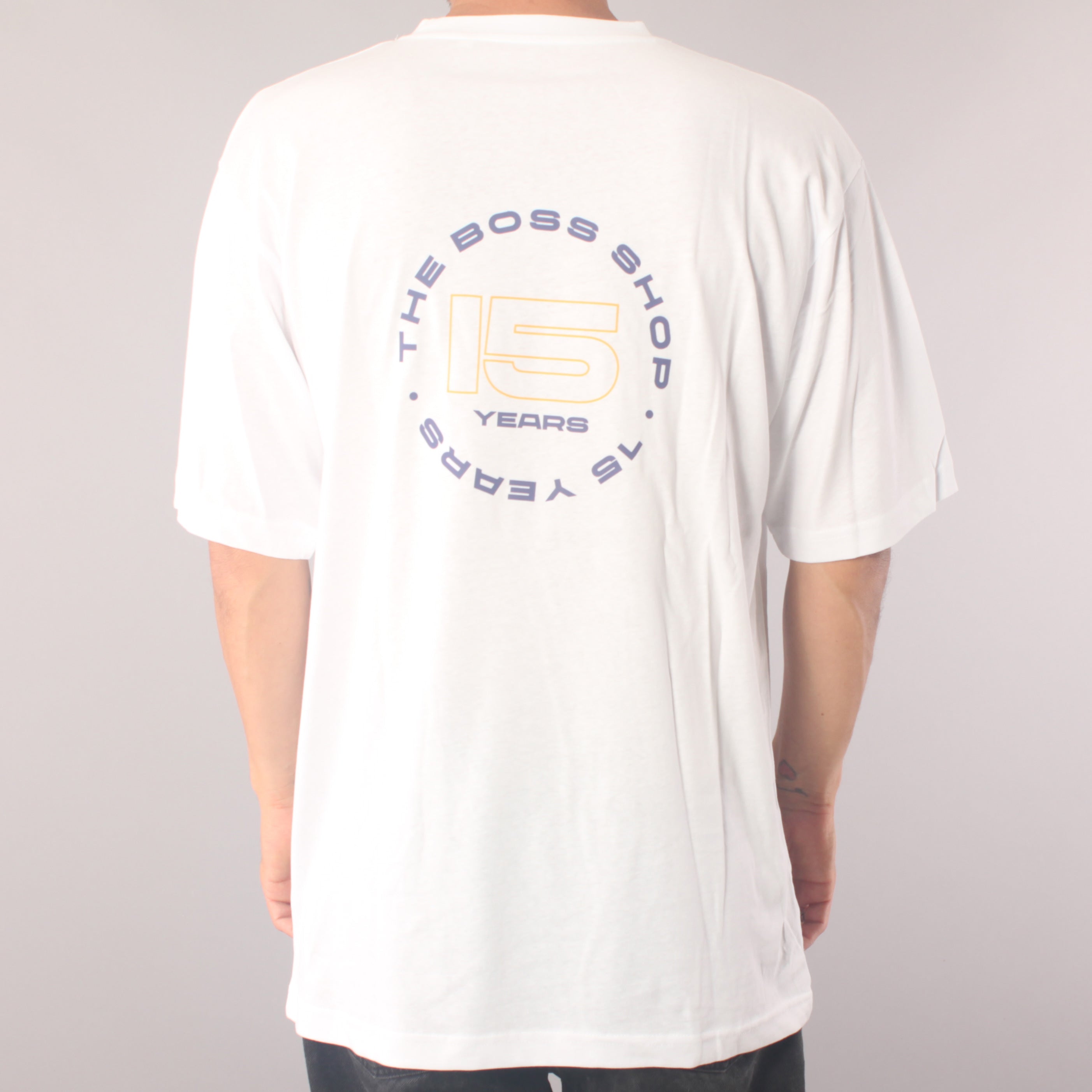 The Boss 15 years Status Logo T-shirt - White