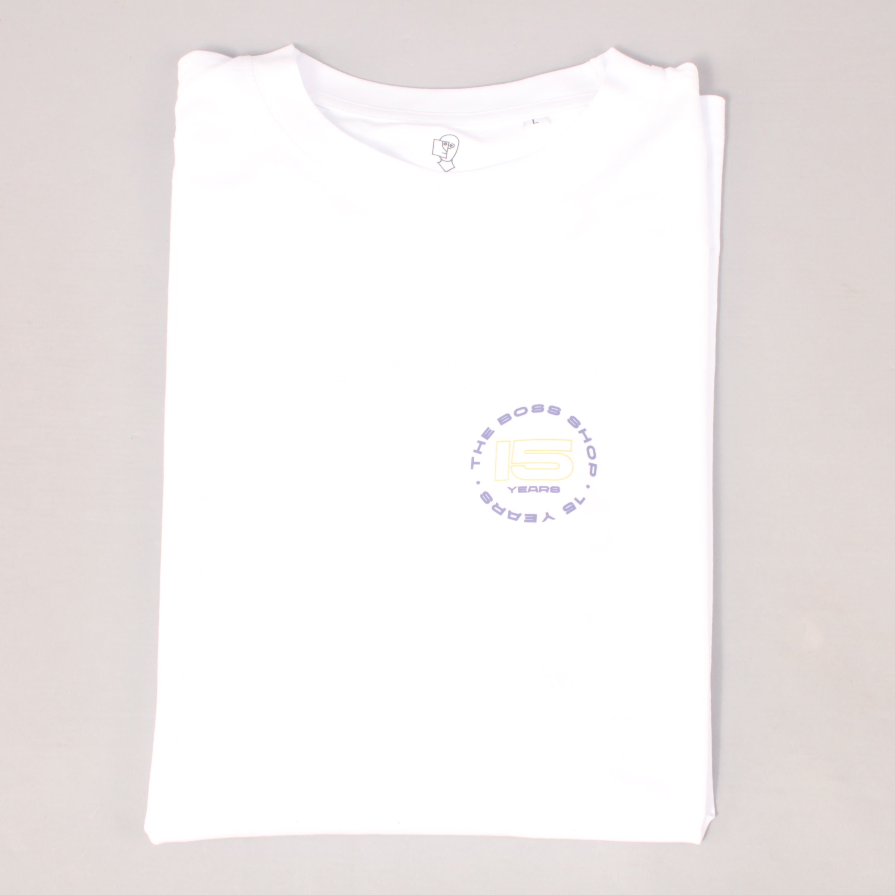 The Boss 15 years Status Small Logo T-shirt - White