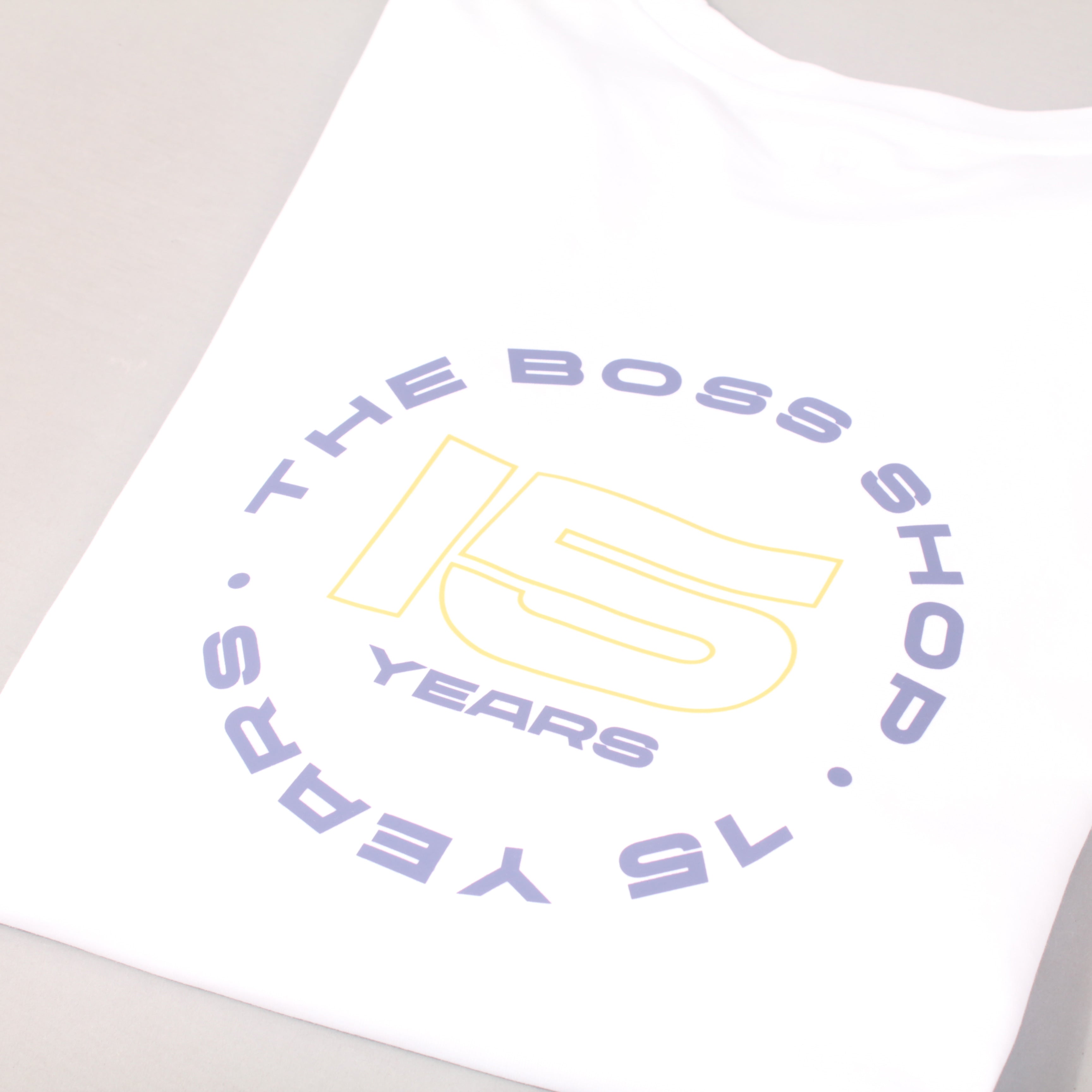 The Boss 15 years Status Logo T-shirt - White