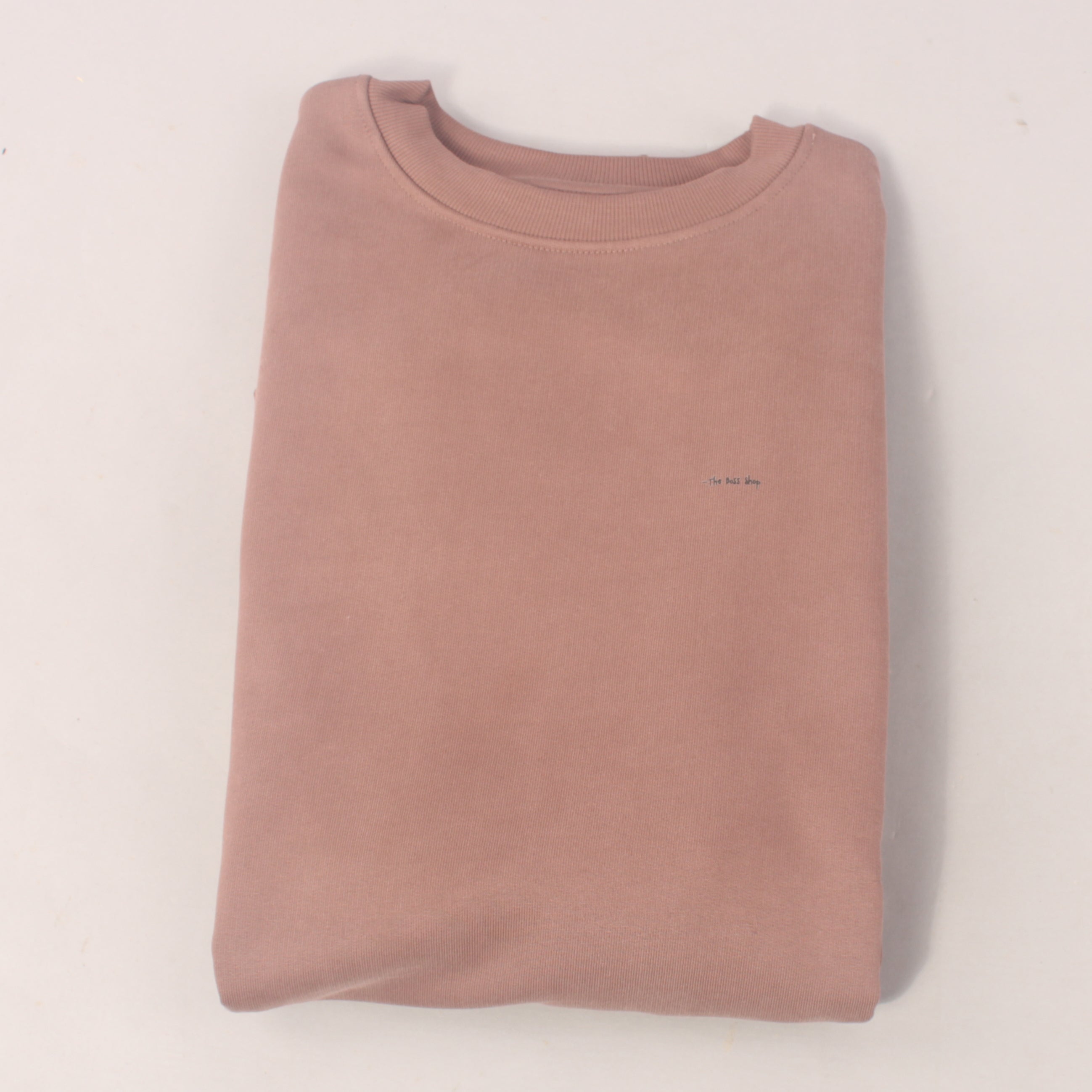 The Boss 16 Years Mini Script Crewneck Sweatshirt - Brown